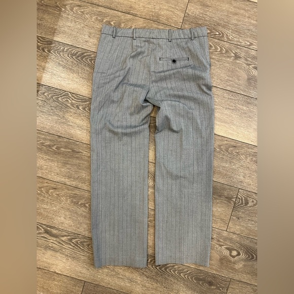Pure Alfred Sung Vintage Women’s Gray Pinstripe Pants SZ 14 - Picture 2 of 4